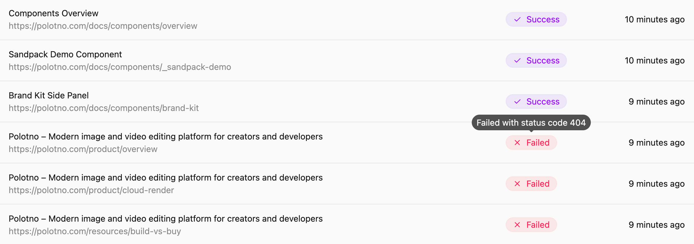 Better scrape error handling