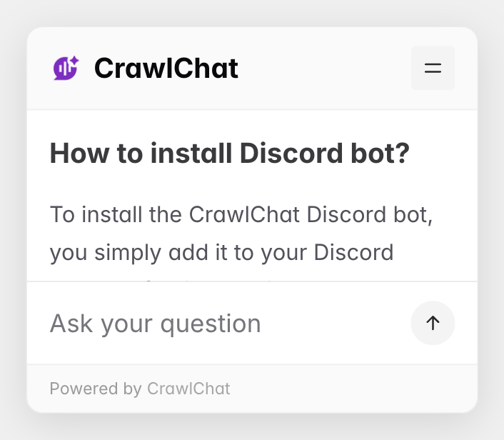 First level AI support